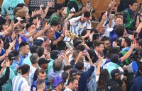 FUSSBALL WM 2022 Finale: Argentinien - Frankreich