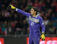 Fussball International WM Quali 2014: Torwart Yann SOMMER (Schweiz)