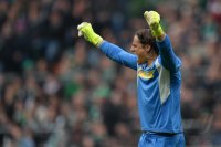 Fussball, 1. Bundesliga  Saison 2014/2015: SV Werder Bremen - Borussia Moenchengladbach