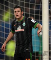 Fussball, 1. Bundesliga  Saison 2014/2015: Hamburger SV - SV Werder Bremen