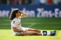 Fussball, 1. Bundesliga: Bayern Muenchen - Hamburger SV