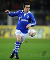 Fussball: 1. Bundesliga Saison 2010/2011: Schalke, JURADO Einzelaktion