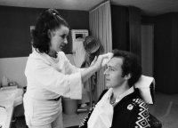 Fussball Franz BECKENBAUER in einer Fernsehsendung