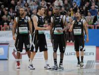 Basketball  1. Bundesliga  09/10  Walter Tigers Tuebingen -New York Phantoms Braunschweig