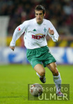 FUSSBALL 1. Bundesliga: Werder, MICOUD Einzelaktion