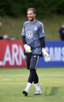 Fussball Training Deutsche Nationalmannschaft in Stuttgart