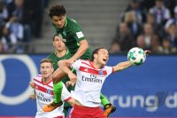 Fussball Bundesliga Saison 17/18: Hamburger SV - SV Werder Bremen