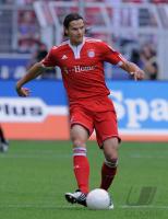 FUSSBALL  1. BUNDESLIGA:   van Buyten  (FC Bayern Muenchen)