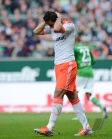 Fussball 1. Bundesliga Saison 12/13: Werder Bremen - FC Bayern Muenchen