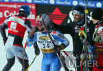SKI   Weltcup  Super G Herren; JUBEL Cuche (SUI)