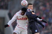 Fussball 1. Bundesliga  Saison 2010/2011:  VfB Stuttgart - TSG 1899 Hoffenheim