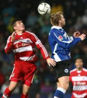 Fussball 1. Bundesliga: Bielefeld - Bayern