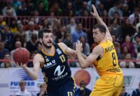 Basketball 1. Bundesliga 14/15 Hauptrunde: Walter Tigers Tuebingen - Alba Berlin