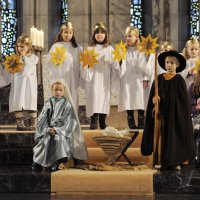 10 Minuten an der Krippe auf der Liebfrauenhoehe in Ergenzingen