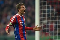 Fussball DFB Pokal Halbfinale 14/15: FC Bayern Muenchen - Borussia Dortmund