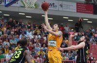 Basketball 1. Bundesliga 14/15 Hauptrunde:  Walter Tigers Tuebingen - medi bayreuth