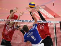 Volleyball 1. Bundesliga  Saison 15/16:  TV Rottenburg - VfB Friedrichshafen