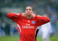 FUSSBALL 1. BUNDESLIGA 08/09 :   Karlsruher SC - Hamburger SV