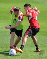 Fussball 1. Bundesliga 11/12: FC Bayern Muenchen in Doha