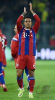 Fussball 1. Bundesliga Saison 14/15: JUBEL Thiago Alcantara (FC Bayern Muenchen)