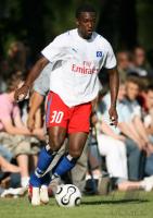 Fussball 1. Bundesliga: Hamburger SV, BENJAMIN Einzelaktion