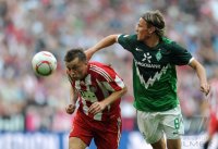 Fussball 1. Bundesliga &Atilde;Saison 2010/2011: FC Bayern Muenchen - Werder Bremen