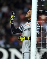 Fussball Champions League  Saison 2010/2011: Julio Cesar (Inter)