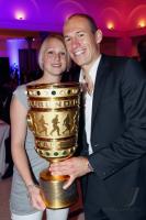 Fussball DFB Pokalfinale 2010:   SIEGERPARTY  FC Bayern Muenchen