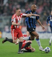 Fussball CHL  Saison 2010/2011: FC Bayern Muenchen - Inter Mailand