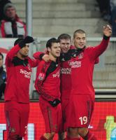 Fussball 1. Bundesliga  09/10  JUBEL   Bayer Leverkusen