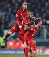 Fussball CHL 15/16 Achtelfinale: Juventus Turin - FC Bayern Muenchen