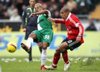 Fussball 1. Bundesliga: Wolfsburg - Hamburg