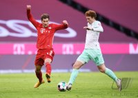 Fussball 1. Bundesliga Saison 20/21: FC Bayern Muenchen - SV Werder Bremen