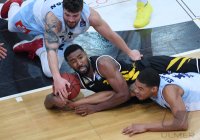 Basketball 1. Bundesliga 17/18 Hauptrunde: Walter Tigers Tuebingen - Eisbaeren Bremerhaven