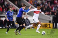 Fussball 2. Bundesliga Saison 19/20: VfB Stuttgart - DSC Arminia Bielefeld