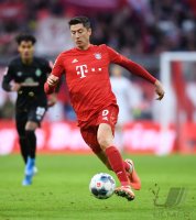 Fussball 1. Bundesliga Saison 19/20: FC Bayern Muenchen - SV Werder Bremen