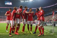 Fussball 1. Bundesliga Saison 2016/2017: FC Bayern Muenchen - Hertha BSC Berlin
