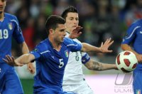 Fussball Nationalmannschaft : Slowenien - Italien