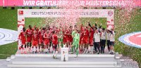 Fussball 1. Bundesliga 25/26: FC Bayern Muenchen 35. Deutschen Meisterschaft