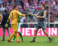 Fussball 1. Bundesliga Saison 14/15: Torwart Raphael Wolf (SV Werder Bremen)