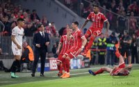Fussball CHL 17/18 Viertelfinale: FC Bayern Muenchen - FC Sevilla