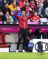 Fussball 1. Bundesliga Saison 21/22: FC Bayern Muenchen -  TSG 1899 Hoffenheim