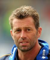 Fussball 1. Bundesliga : Trainer Michael Skibbe (Eintracht Frankfurt)