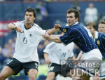 FUSSBALL Schottland -Deutschland  Spielszene