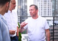 Fussball WM 2026, DFB / Volkswagen Rooftop Night im Hotel Riu Plaza