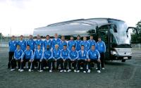 FUSSBALL Uberegabe des neuen DFB-Mannschaftsbus 04.09.2009