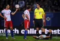 Fussball: 1. Bundesliga Saison 2010/2011: Hamburg - Bayern