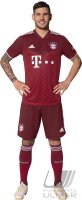 Fussball 1. Bundesliga Saison 21/22: Tanguy Nianzou Kouassi (FC Bayern Muenchen)