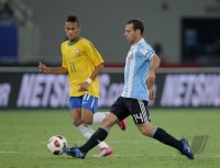 FUSSBALL INTERNATIONAL:  Argentinien - Brasilien