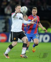 Fussball CHL  Saison 2011/2012:  FC Basel - Manchester United